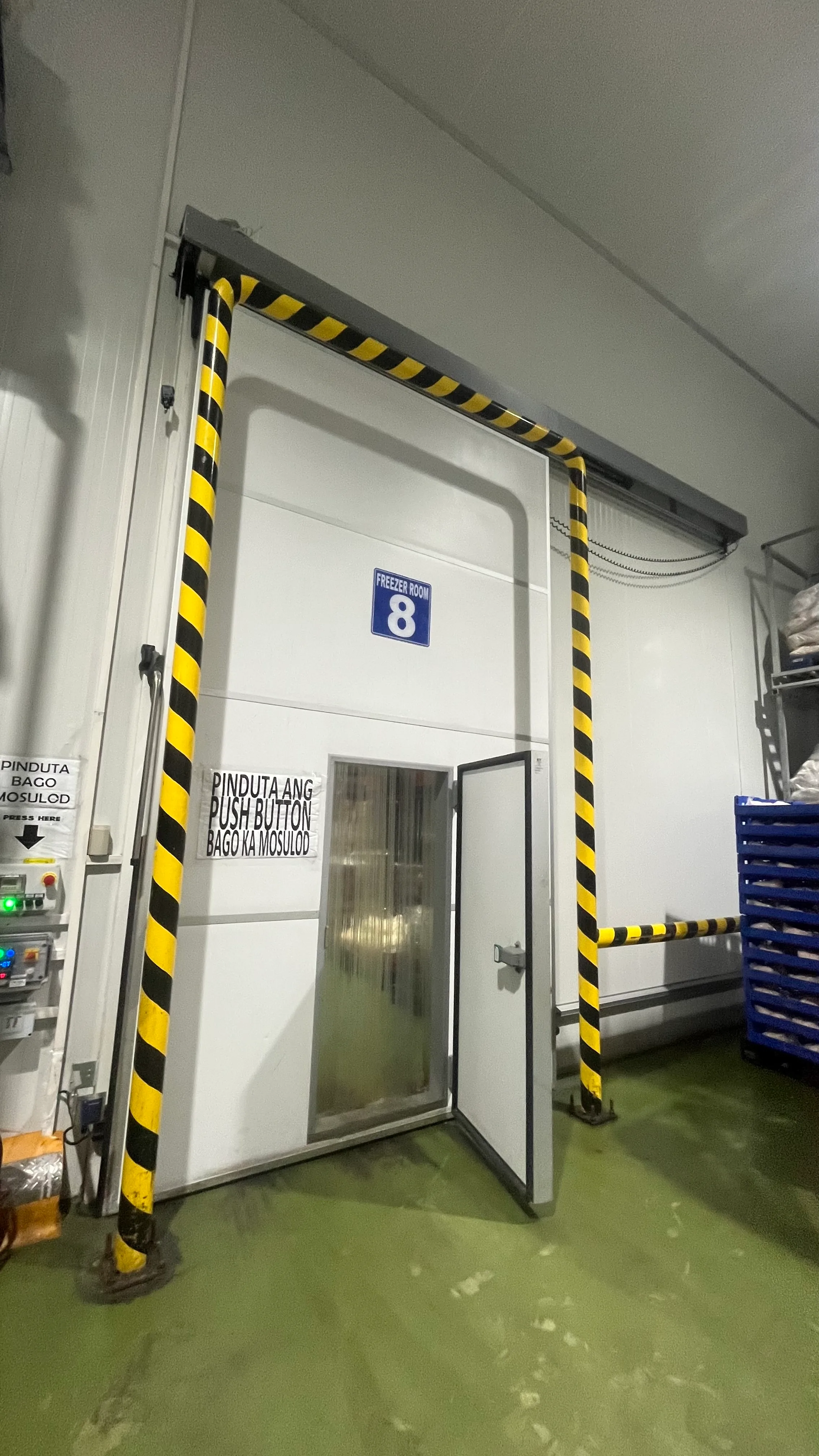 Dolce de Oro factory — cold storage