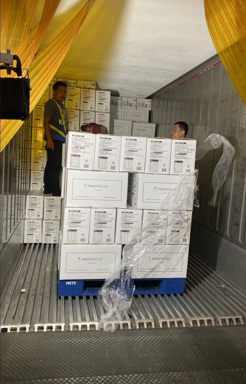Dolce de Oro factory — packing & dispatch